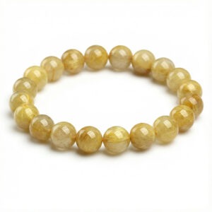 8A Dense Rutilated Quartz Bracelet