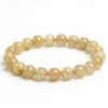 Cotton Rutilated Quartz Bracelet