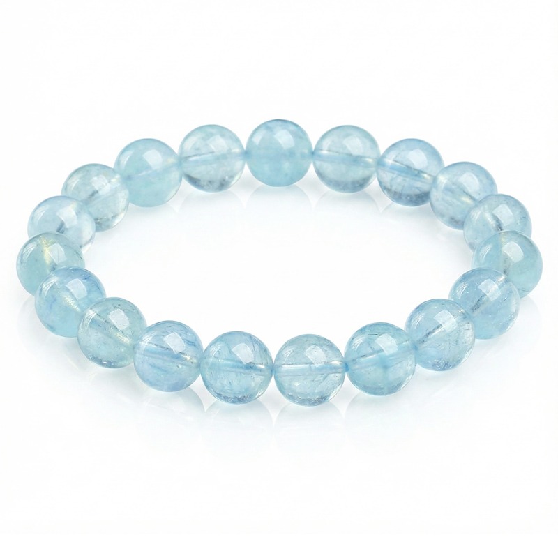 Sky Blue Transparent Crystal Bracelet