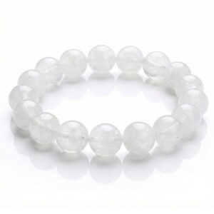 White Clear Quartz Bracelet