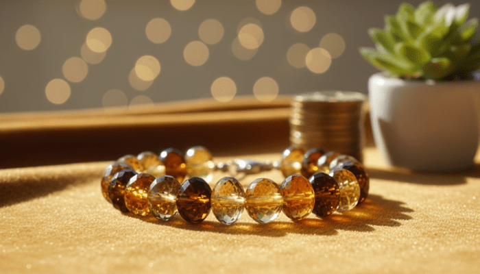 Citrine Bracelet for Abundance