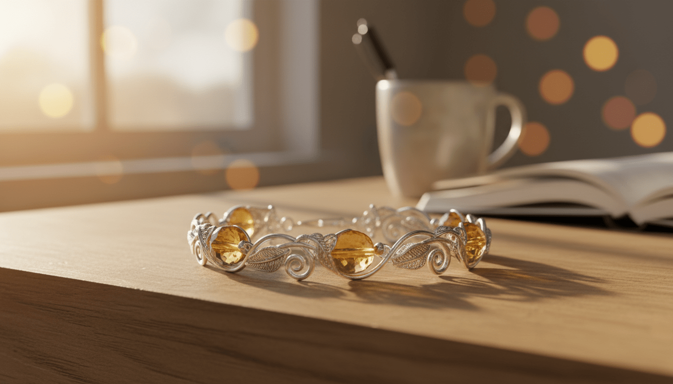 selecting caring citrine jewelry